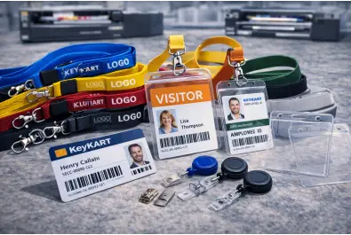 Aksesuarlar (Boyun askı ipleri, klips, vb.)